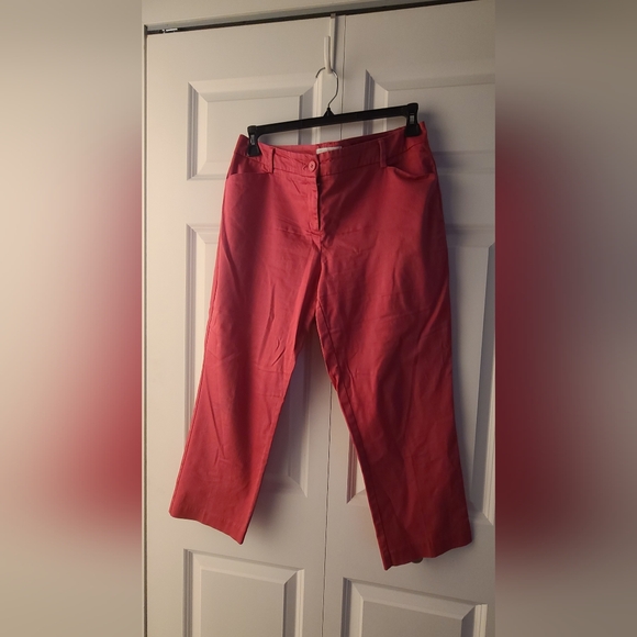 New York & Company Pants - New York & Company EUC Size 10 Pink capri Pants
